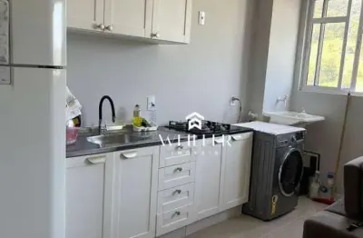 Apartamento com 2 dormitórios à venda, 45 m² por r$ 350.000,00 - canhanduba - itajaí/sc