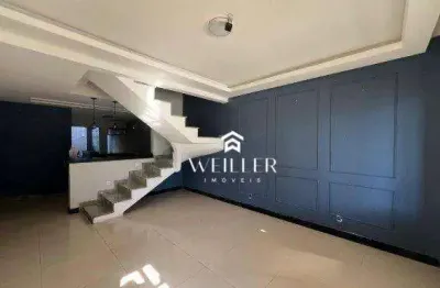 Sobrado com 2 dormitórios para alugar, 120 m² por r$ 3.300,00/mês - cidade nova - itajaí/sc