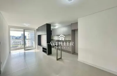 Apartamento para locação na praia brava – 3 dormitórios, sacada com churrasqueira e lazer completo