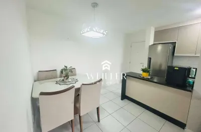 Apartamento com 2 dormitórios para alugar, 57 m² por r$ 3.000,00/mês - murta - itajaí/sc