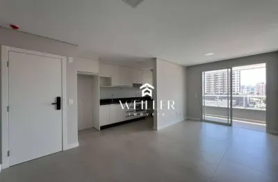 Apartamento semimobiliado para locação no centro - itajaí/sc