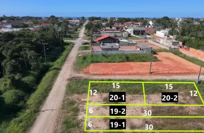 Terrenos para venda no bairro cambijú, localizados no centro da cidade de itapoá/sc.