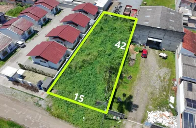 Terreno limpo com 630,00 m² para venda no balneário itapoá anexo b1, localizado na cidade de itapoá / sc.