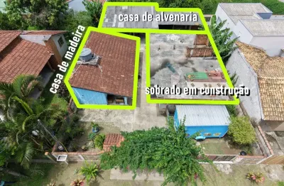 Imóvel com 3 MORADIAS e Amplo Terreno, Balneário Princesa do Mar, Itapoá-SC