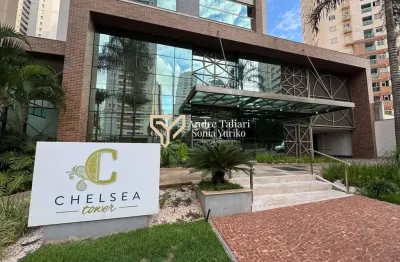 Edificio chelsea tower - apartamento com 3 dormitórios à venda, 100 m² por r$ 1.100.000,00 - gleba  palhano - londrina/pr