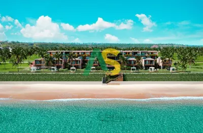 Casa de luxo com 04 ou suítes, piscina privativa na beira mar da praia de guadalupe.