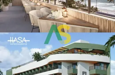 Flat a venda a 200 metros da beira mar, praia de porto de galinhas, excelente investimento