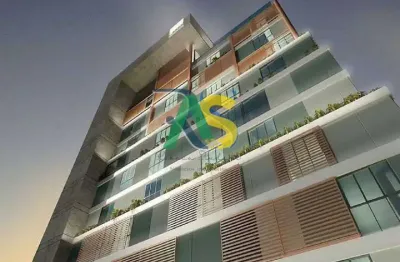 Venda de apartamento de luxo em boa viagem, recife-pe: 1 quarto, 1 suite, 1 sala, 1 banheiro, 1 vaga, 46,86m².