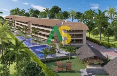 Apartamento a venda na beira mar da praia dos carneiros, lazer, alto padrão
