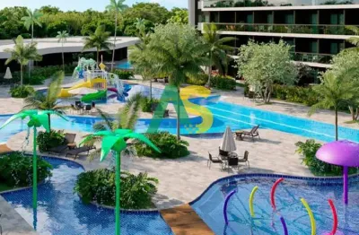 Flat a venda na praia de muro alto, lazer completo a 100 metros da beira mar