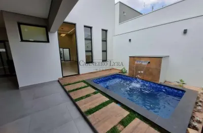 Casa com 3 dormitórios à venda, 188 m² por r$ 820.000 - residencial campo belo - jaú/sp