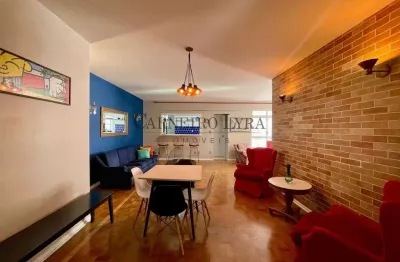 Lindo apt mobiliado para locação em higienópolis com 3 dormitórios.