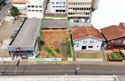 Terreno à venda, 608,60 m² por r$ 3.300.000 - centro - guarapuava/pr