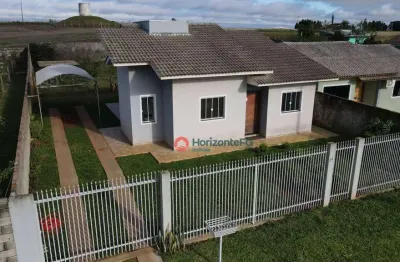 Casa com 3 dormitórios à venda, 70 m² por r$ 380.000,00 - col. samambaia - guarapuava/pr