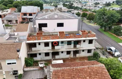 Construção com 6 kitnets à venda, 168 m² por r$ 420.000 - batel - guarapuava/pr