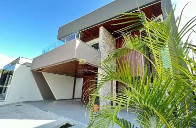 Casa nova com 4 suítes à venda, 344 m² por r$ 3.100.000 - pedra branca - palhoça/sc