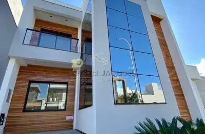 Casa de alta padrão à venda no condomínio fechado deltaville, biguaçu/sc