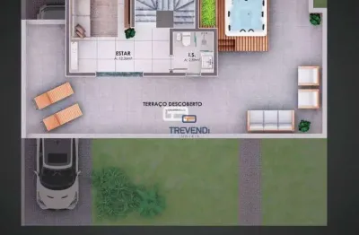 Sobrado com 3 dormitórios à venda, 136 m² por r$ 798.000,00 - cajuru - curitiba/pr