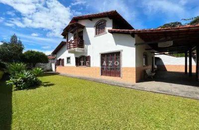Casa à venda, 5 quartos, 2 suítes, 2 vagas, tijuca - teresópolis/rj