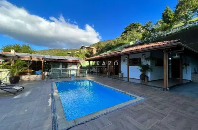 Casa de alto padrão à venda, 225 m² por r$ 1.750.000 - albuquerque - teresópolis/rj - cod 3300