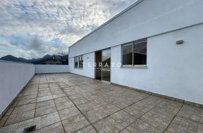 Cobertura à venda, 2 quartos, 1 suíte, 1 vaga, várzea - teresópolis/rj