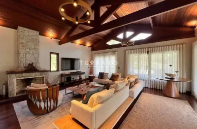 Casa em condomínio à venda, 6 quartos, 4 suítes, 4 vagas, quebra frascos - teresópolis/rj