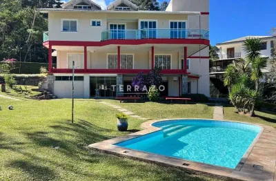Casa à venda, 6 quartos, 4 suítes, 8 vagas, comary - teresópolis/rj