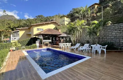 Casa à venda, 4 quartos, 3 suítes, 2 vagas, agriões - teresópolis/rj