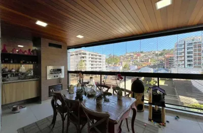 Apartamento à venda, 4 quartos, 4 suítes, 3 vagas, agriões - teresópolis/rj