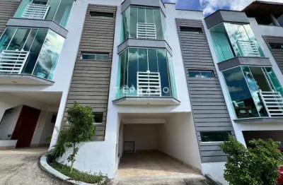Casa em condomínio à venda, 3 quartos, 2 vagas, fazendinha - teresópolis/rj