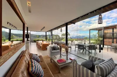 Casa em condomínio à venda, 4 quartos, 4 suítes, 5 vagas, parque do imbui - teresópolis/rj