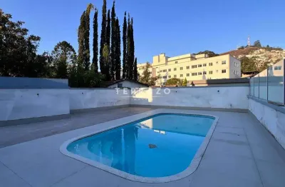 Apartamento à venda, 2 quartos, 1 suíte master, 1 vaga, várzea - teresópolis/rj