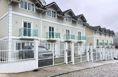 Casa em condomínio para aluguel, 3 quartos, 1 suíte, 1 vaga, bom retiro - teresópolis/rj