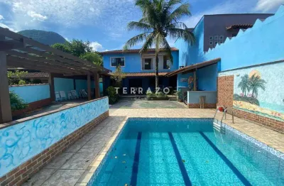 Casa comercial à venda em caneca fina, guapimirim (rj) - 3 quartos, piscina e 4 vagas