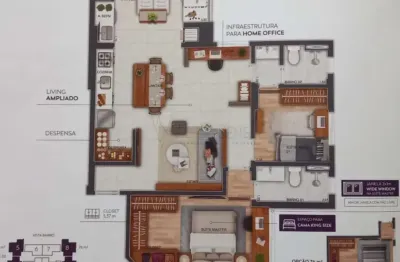 Apartamento à venda no wonder cidade jardim: sofisticação e conforto