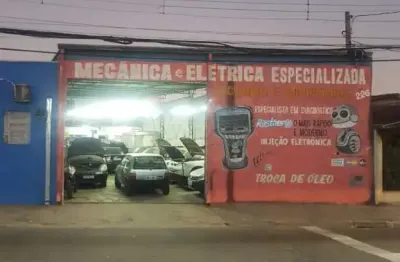 Seu novo espaço: sobrado comercial com galpão aberto à venda
