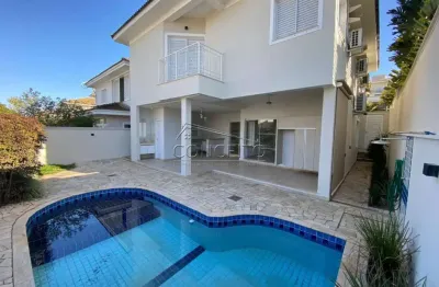 Sobrado disponível para locação no condomínio terras de piracicaba com área construída de 254 m² | 4 dormitórios, sendo 2 suítes e 4 vagas de garagem