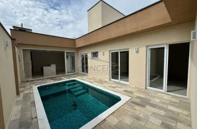 Casa térrea à venda no condomínio soleil piracicaba com 160 m² | 3 suítes, sendo 1 suíte com closet e 4 vagas de garagem.