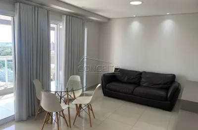 Apartamento mobiliado para locação no edifício trio by lindenberg com 54 m² | 1 suíte e 1 vaga de garagem.