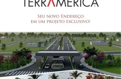 Lançamento terramérica loteamento fechado com terrenos de 200 m² a 458,44 m² de área total