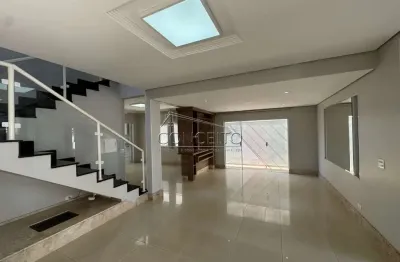 Sobrado à venda no condomínio terras de piracicaba com 250 m² | 3 suítes, sendo 2 com closet e 4 vagas de garagem.
