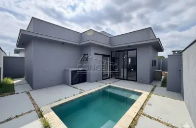 Casa térrea em construção à venda no condomínio belmonte piracicaba com 137 m² | 3 suítes e 4 vagas de garagem