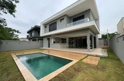 Sobrado à venda no condomínio alphaville piracicaba com 330m² | 3 suítes e 4 vagas de garagem.