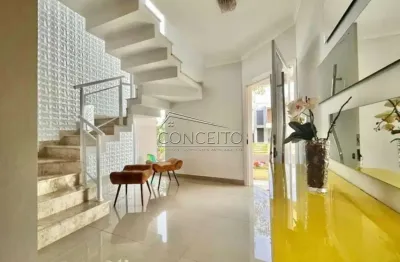Sobrado à venda no condomínio residencial park unimep taquaral com 215 m² | 3 dormitórios, sendo 1 suíte e 4 vagas de garagem.