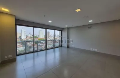 Sala comercial disponível para venda ou locação no edifício splendor office com 63,34 m² | sala com varanda, banheiro e ar condicionado.