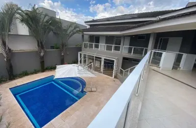 Casa alto padrão à venda no condomínio residencial monte alegre com 600 m² | 5 dormitórios, sendo 4 suítes e 6 vagas de garagem.