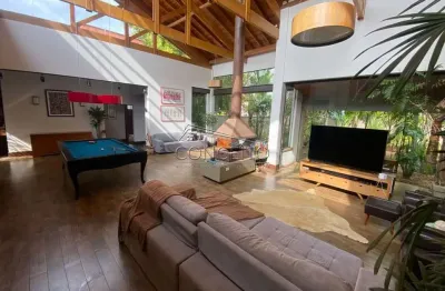 Casa térrea à venda no condomínio park campestre com 438 m² de área construída | 3 suítes, piscina aquecida de 3 vagas de garagem cobertas