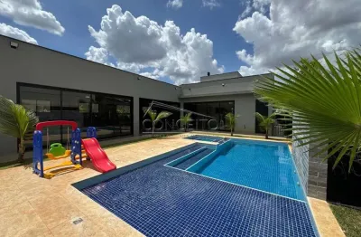 Casa térrea de alto padrão à venda no condomínio park campestre com 880 m² | 4 suítes, sendo 2 com closet e 6 vagas de garagem.