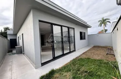 Casa térrea recém construída à venda no condomínio residencial park unimep taquaral com 155 m² | 3 suítes e 4 vagas de garagem.