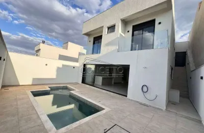 Sobrado à venda no condomínio soleil piracicaba com 204 m² | 3 dormitórios, sendo 1 suíte e 4 vagas de garagem.